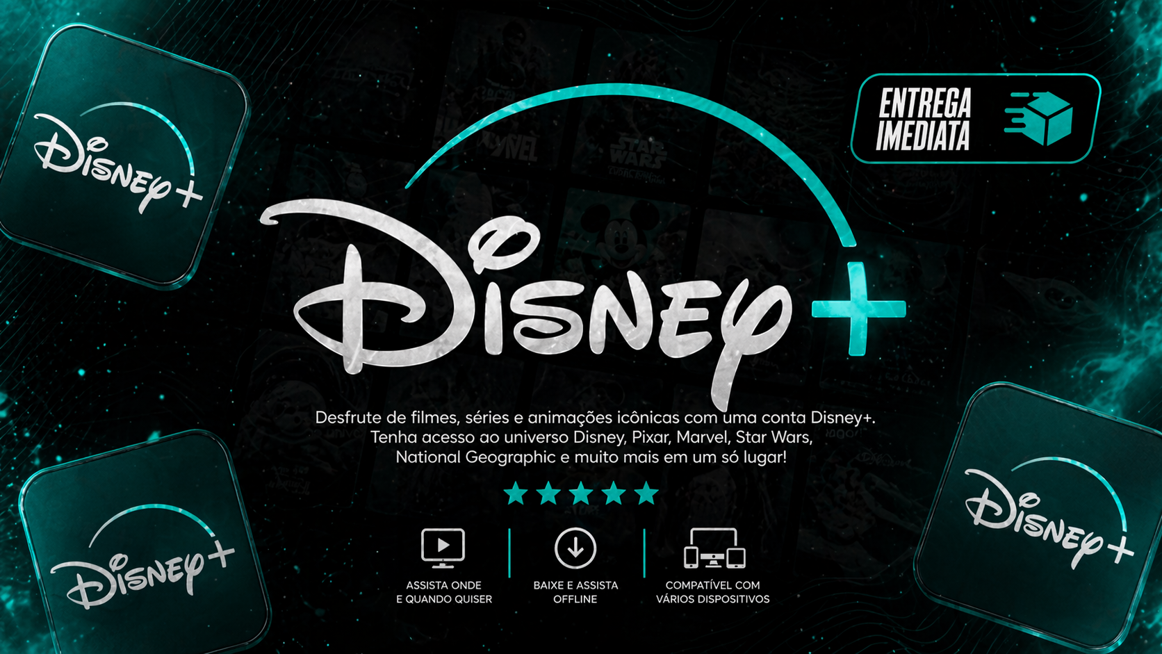 DISNEY PLUS COMPARTILHADA