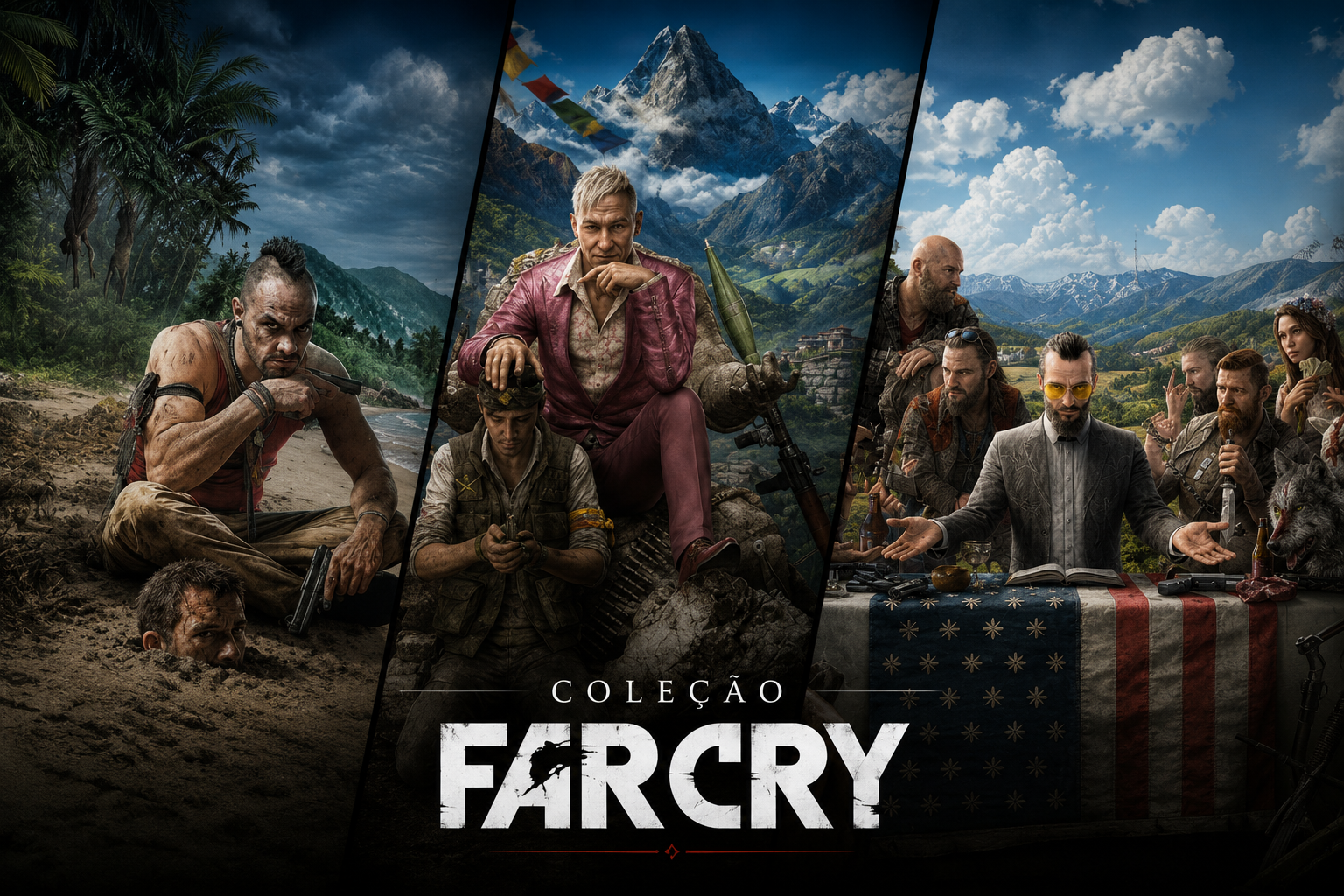 COLEÇAO FAR CRY + DLCS