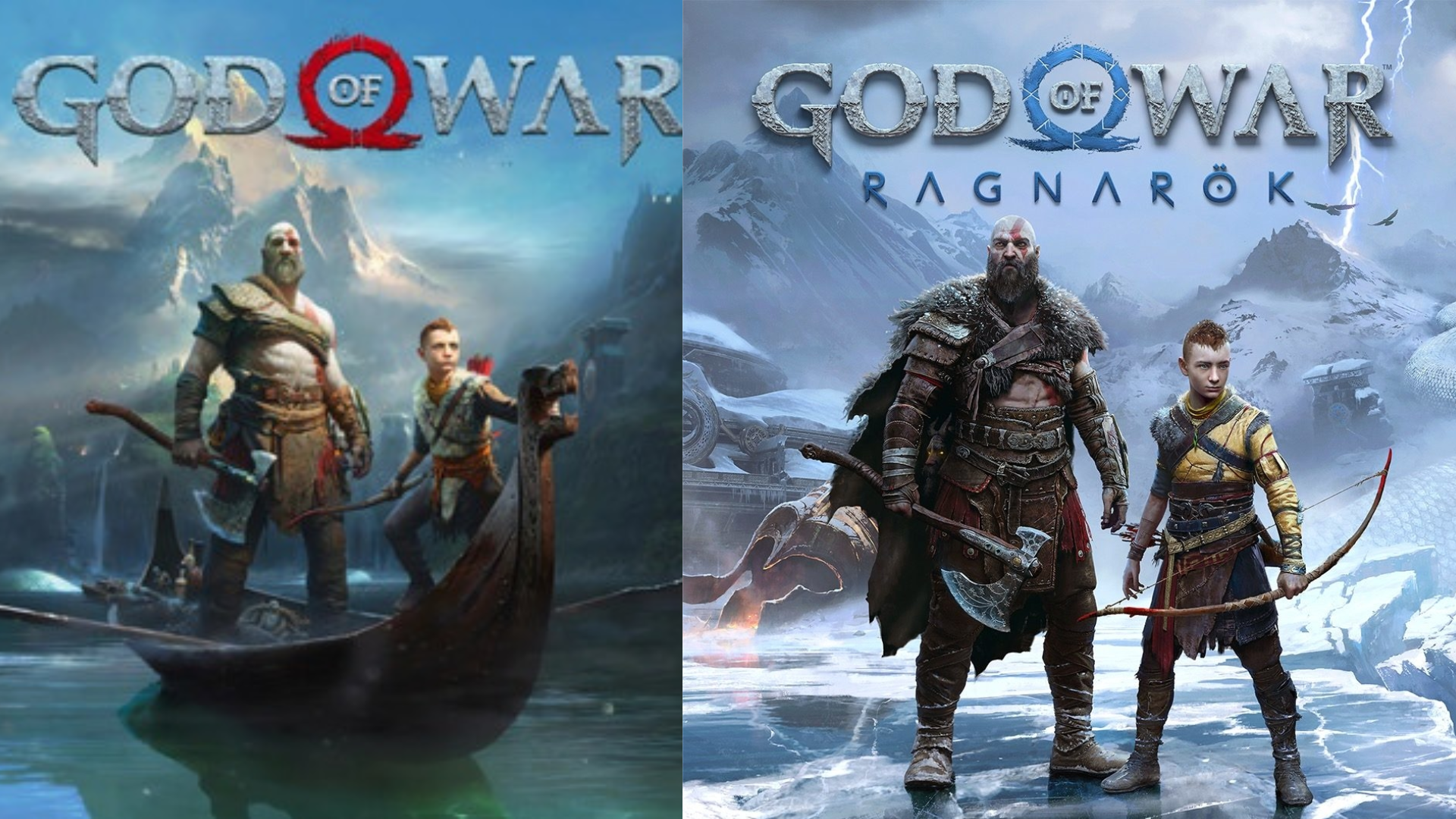 God of war e God of war ragnarok